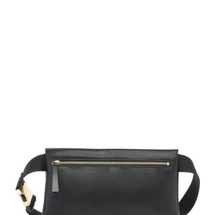 Women'S Clothing * | Promo Dkny Brook Leather Sling Belt Bag