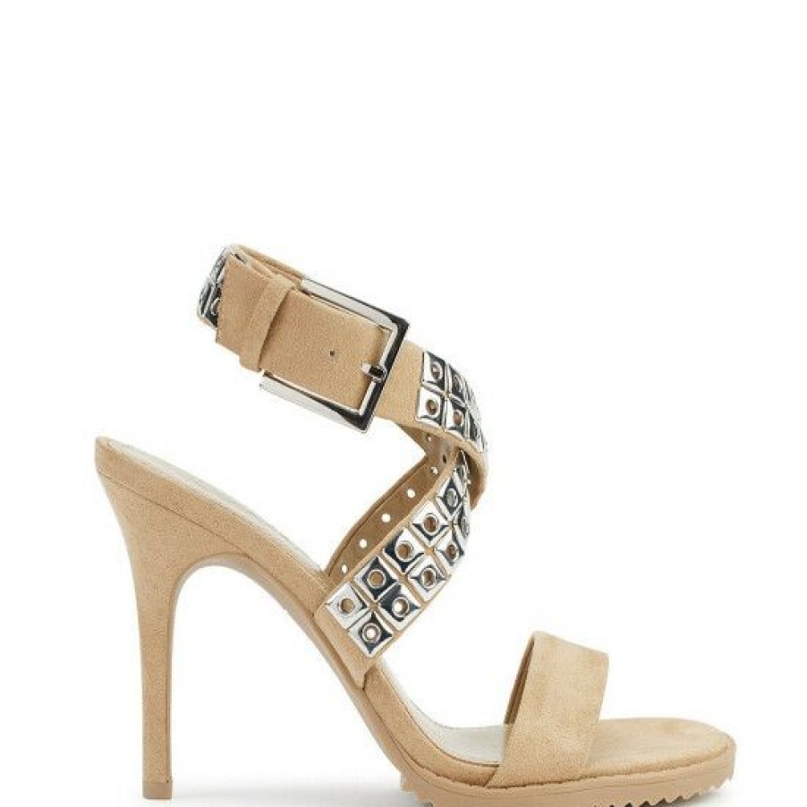 Shoes * | Outlet Dkny Aiden Embellished Slingback Dress Sandals