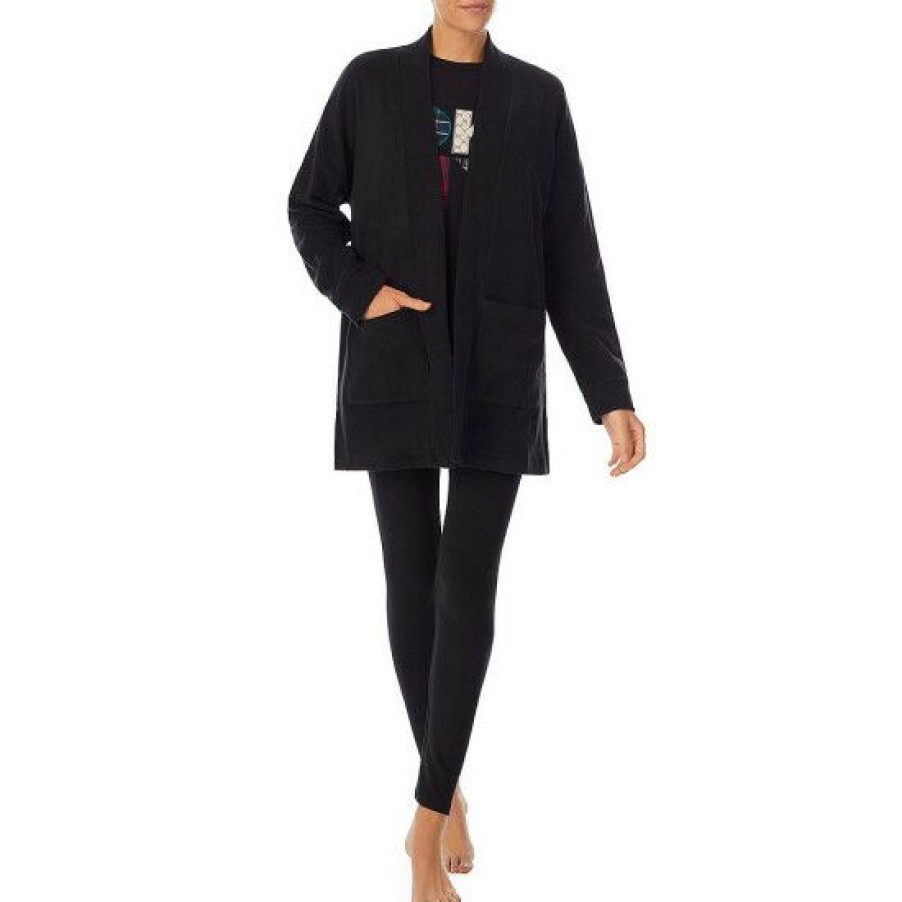 Lingerie * | Wholesale Dkny Micro Fleece Layer And Legging Lounge Set