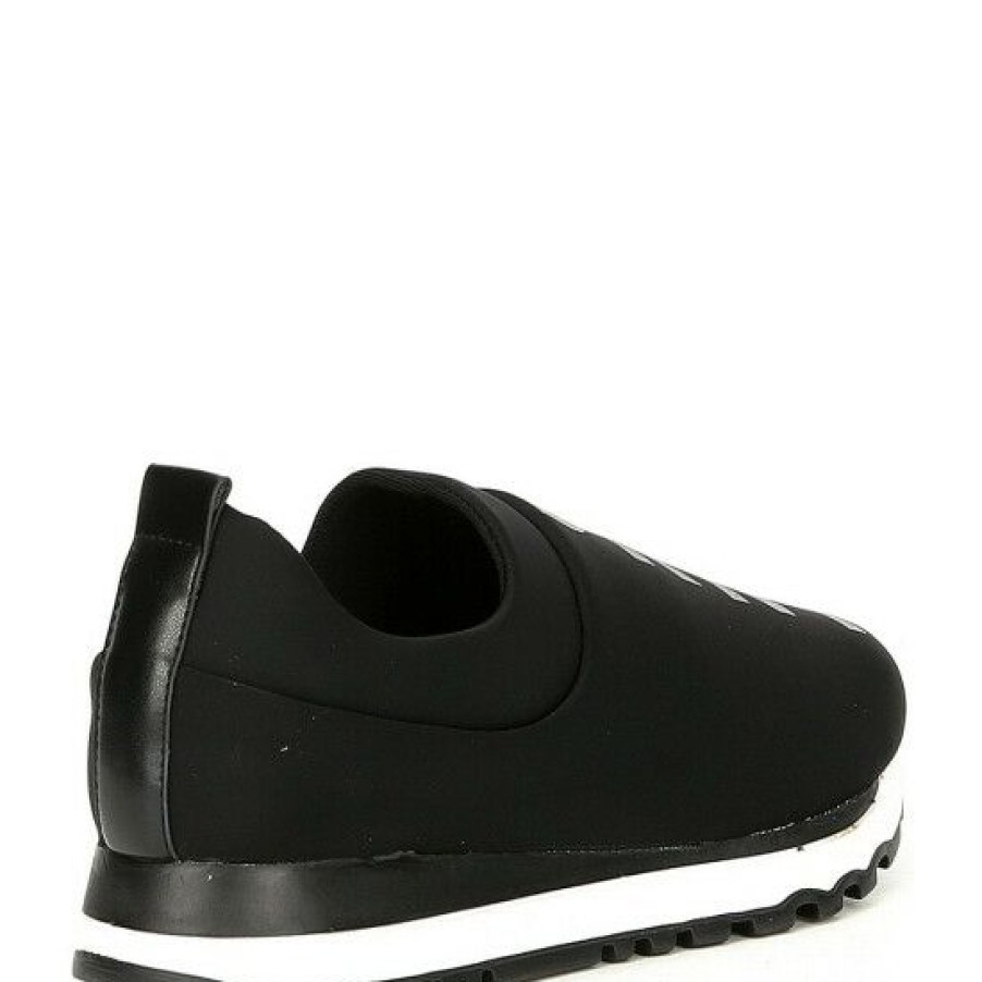 Shoes * | Coupon Dkny Jadyn Logo Slip-On Sneakers Black