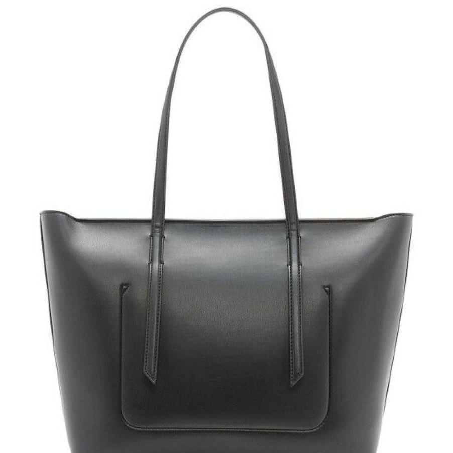 Women'S Clothing * | Coupon Dkny Seth Large Vegan Leather Tote Bag