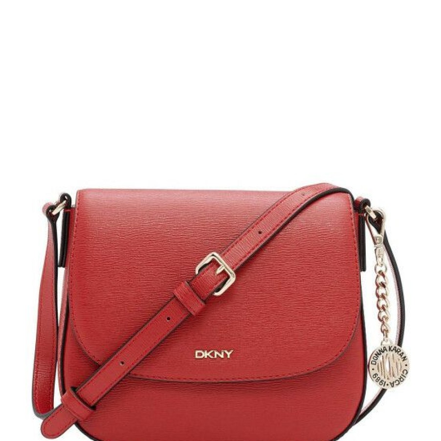 Women'S Clothing * | Cheapest Dkny Bryant Saddle Crossbody Bag